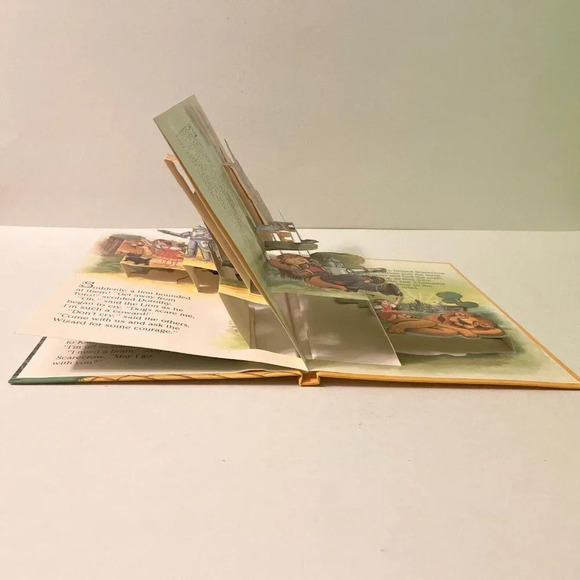 Vintage 1991 Wizard of Oz Childrens Pop Up Book  The Yellow Brick Road - Picture 7 of 16